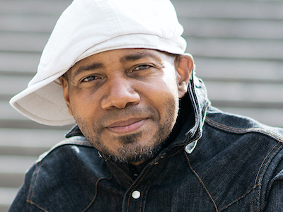 To host DJ Spooky for a keynote or lecture, contact his speaker agent at Evil Twin Booking Agency